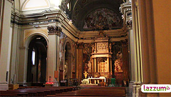 Interior de la Iglesia de Sarrià, Barcelona
